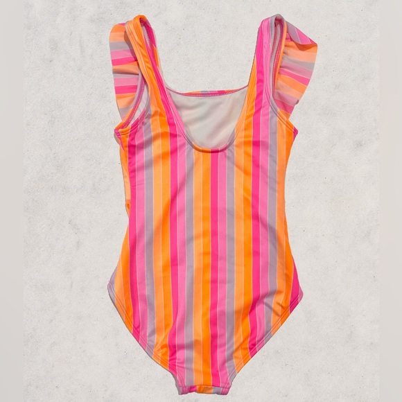 Set of 6 Girls Cat&Jack 1-Piece Swimsuits- Size Medium (8) - Picture 4 of 15